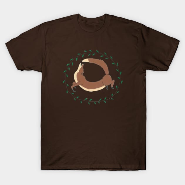 Ouroboros Fox T-Shirt by DoodlesAndStuff